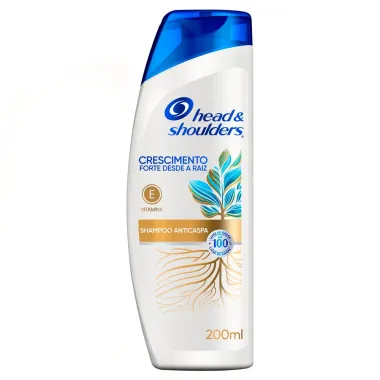 Shampoo Anticaspa Head & Shoulders Crescimento Desde a Raiz 200ml