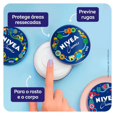 Creme Hidratante Nivea Ritmos Brasileiros Lata 56g