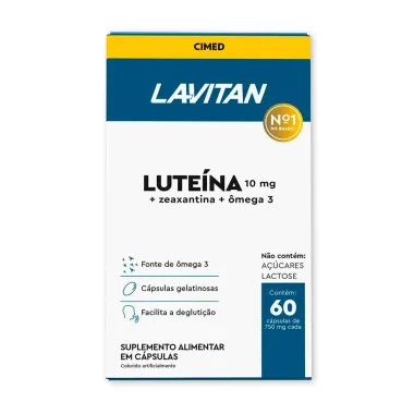 Suplemento Alimentar Lavitan Luteína com 60 Comprimidos