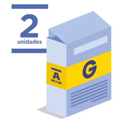 Kit 2 Albendazol 40mg/ml Geolab Gen&eacute;rico Suspens&atilde;o com 10ml