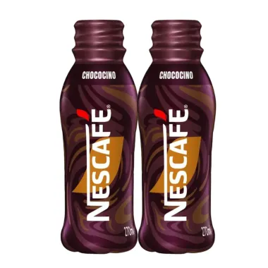 Kit 2 Bebida Láctea Nescafé UHT Chococino 270ml