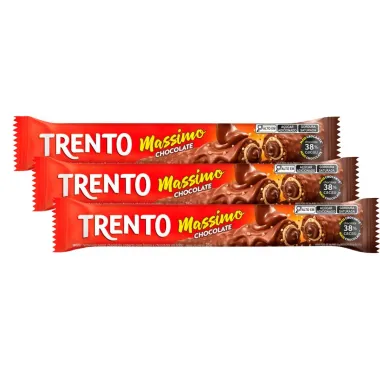 Kit 3Chocolate Trento Massimo Ao Leite 25g
