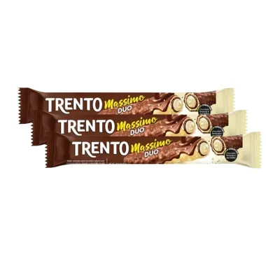Kit 3 Chocolate Trento Massimo Duo 25g