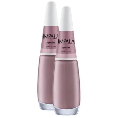 Kit 2 Esmalte Impala Cremoso Serena com 7,5ml