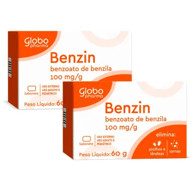 Kit 2 Sabonete Benzin 60g