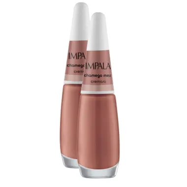 Kit 2 Esmalte Impala a Cor da Sua Moda Cremoso Chamego Meu