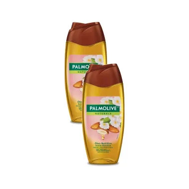 Kit 2 Sabonete L&iacute;quido Palmolive Naturals &Oacute;leo Nutritivo 250ml