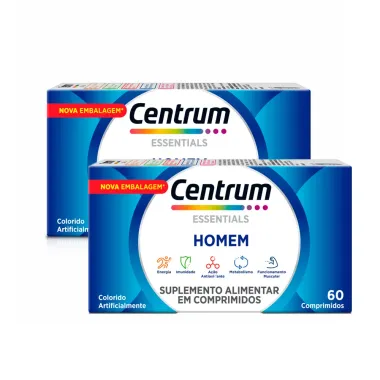 Kit 2 Centrum Essentials Homem