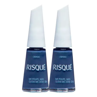 Kit Esmalte Risqué Cor Me Poupe, Mas Quem Me Dera 8ml