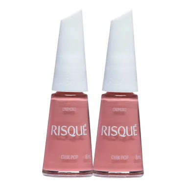 Kit Esmalte Risqué Cor Chick Pop 8ml
