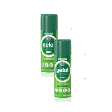 Kit 2 Analg&eacute;sico Gelol Aerossol 60ml