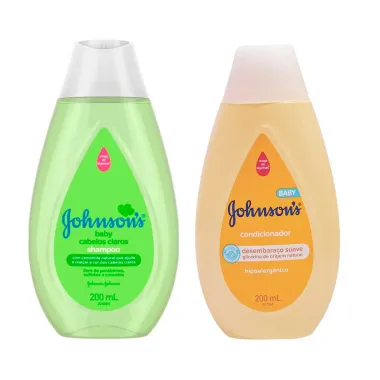 Shampoo Johnson's e Condicionador