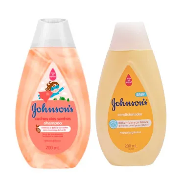 Shampoo Johnson's Baby Cachos dos Sonhos