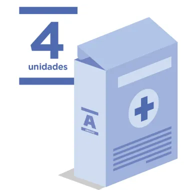 Kit 4 Synthroid 125mcg com 30 Comprimidos