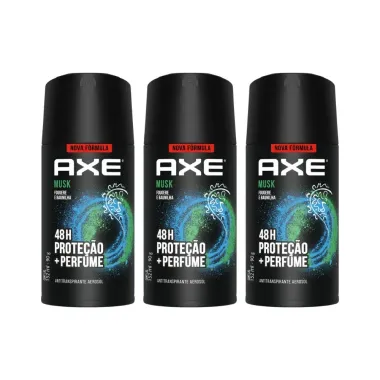 Kit 3 Desodorante Antitranspirante