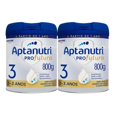 Kit 2 Fórmula Infantil Aptanutri Profutura 3 800g