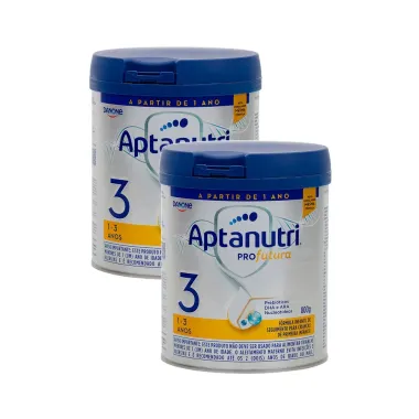 Kit 2 Aptanutri Profutura 3 Primeira Inf&acirc;ncia de 1 a 3 Anos  800g