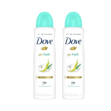Kit 2 Desodorante Antitranspirante Dove