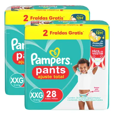 Kit de Fralda Pampers Pants