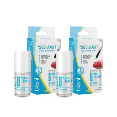 Kit 2 Secante Líquido de Esmalte Blant Sec Fast 2x1 8,5ml