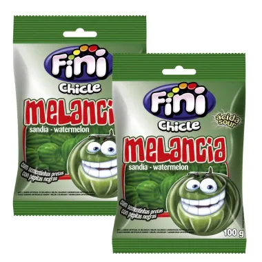 Kit 2 Goma de Mascar Fini 100g