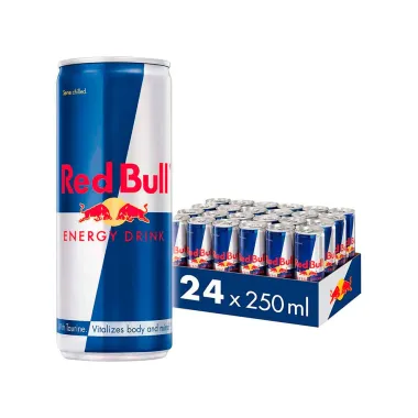 Kit 24 Energético Red Bull Energy Drink 250ml - Drogaria Araujo