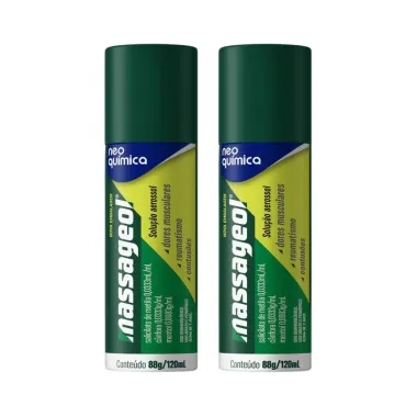 Kit 2 Massageol Aerosol 120ml