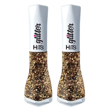 Esmalte Hits Glitter Cor Nova Iorque 8ml