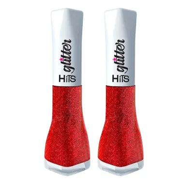 Esmalte Hits Glitter Cor Lisboa 8ml