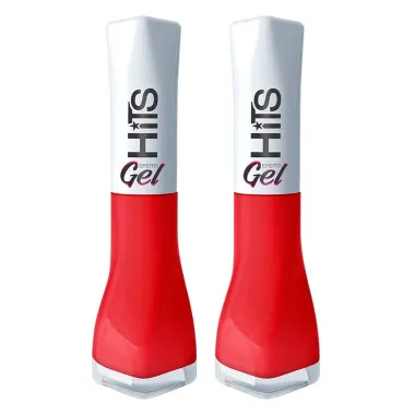Esmalte Hits Efeito Gel Cor A Fila Anda 8ml