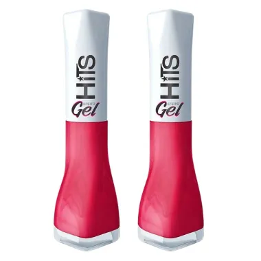 Esmalte Hits Efeito Gel Cor Viva Hoje 8ml