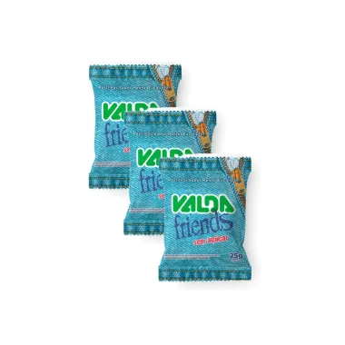 Kit 3 Pastilha Valda Friends sem A&ccedil;&uacute;car 25g