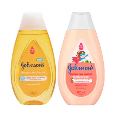 Shampoo Johnson's Baby e Condicionador