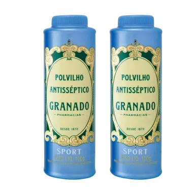 Kit 2 Polvilho Antisséptico Granado Sport com 100g