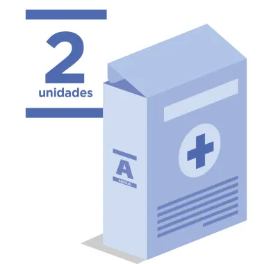 Kit 2 Trezete 20mg + 10mg com 30 Comprimidos Revestidos