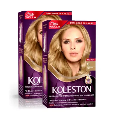 Tintura Creme Koleston Wella Louro