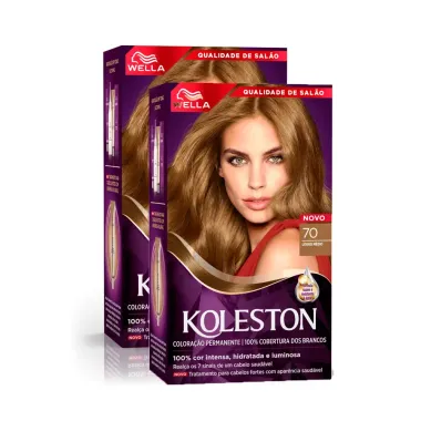 Tintura Creme Koleston Wella Louro Médio_1