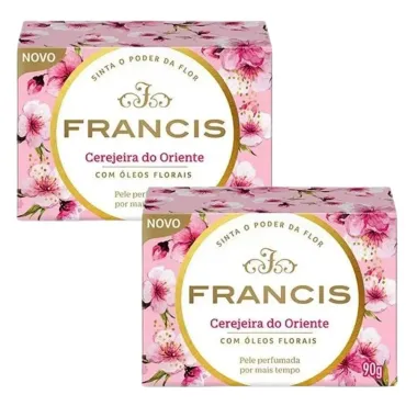 Kit Sabonete Francis Cerejeira do Oriente 90g - 2 Unidades