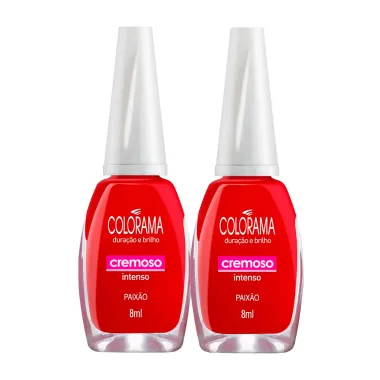 Kit 2 Esmalte Colorama Cor Paixão com 8ml