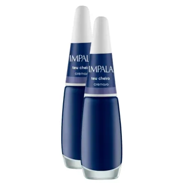 Kit 2 Esmalte Impala Cremoso Teu Cheiro com 7,5ml