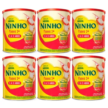 Kit 5 Ninho Fases 1+ 800g