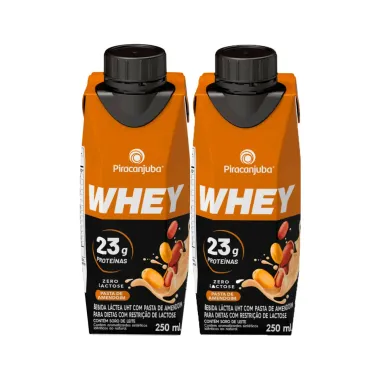 Bebida Láctea Piracanjuba Whey Amendoim