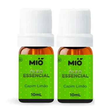 Kit 2 Óleo Essencial Mió Capim Limão 10ml