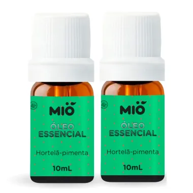 Kit 2 Óleo Essencial Mió Hortelã Pimenta 10ml