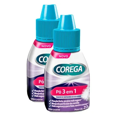 Kit 2 Corega Pó