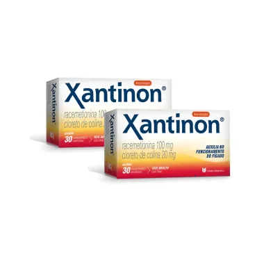 Kit 2 Xantinon com 30 Comprimidos