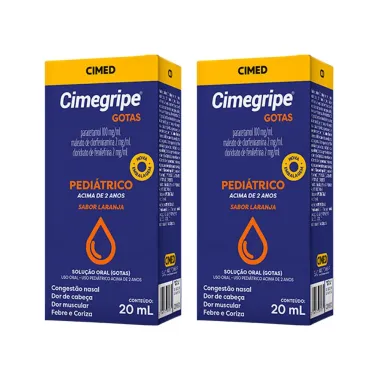 Kit 2 Cimegripe Gotas com 20ml