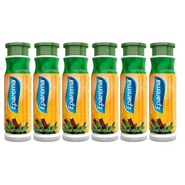Kit 6 Eparema Flaconete Sabor Tradicional Hortel&atilde; 10ml