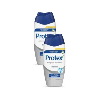 Kit 2 Sabonete L&iacute;quido Protex Limpeza Profunda com 250ml