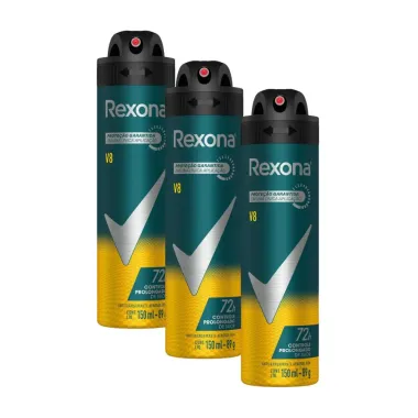 Kit 3 Des Rexona Men
